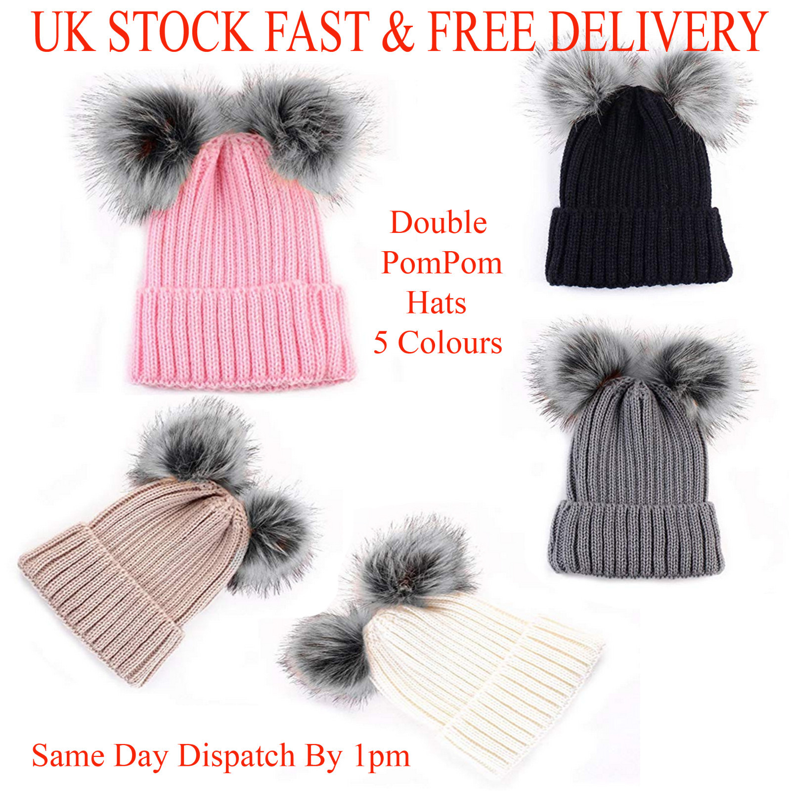 double bobble hat womens