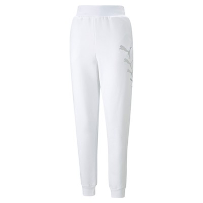 

Женские белые повседневные спортивные штаны Puma Sparkle Sweatpants 67399702, Белый, Puma Sparkle Sweatpants