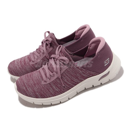 

Женская повседневная обувь Skechers Arch Fit Vista-Entranced Mauve Purple 104373-MVE, Фиолетовый, Arch Fit Vista-entranced