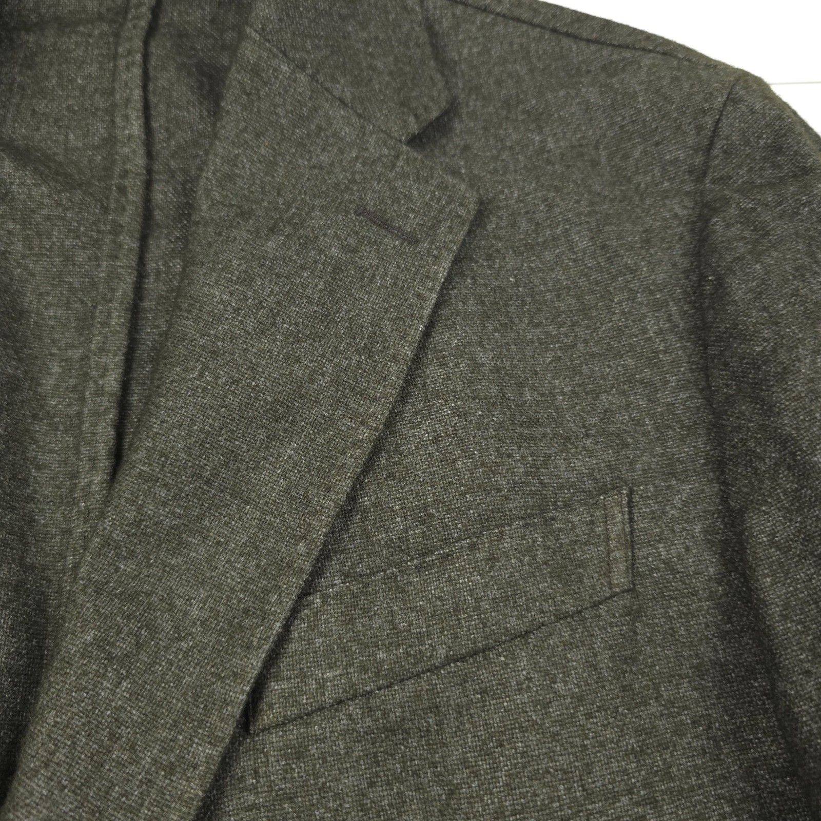 Pre-owned Windsor $1395  Giro D2 Unlined Cashmere Sport Coat Blazer Jacket Mens 40 (eur 50) In Green