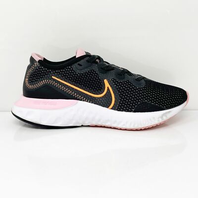 

Nike Womens Renew Run CK6360-001 Черные кроссовки для бега, размер 6, Черный, Renew Run