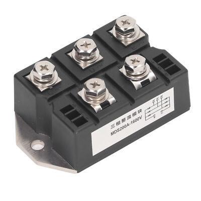 Bridge Rectifier 1600V 3 Phase Diode Power Module Plate Heat Dissipation NC3