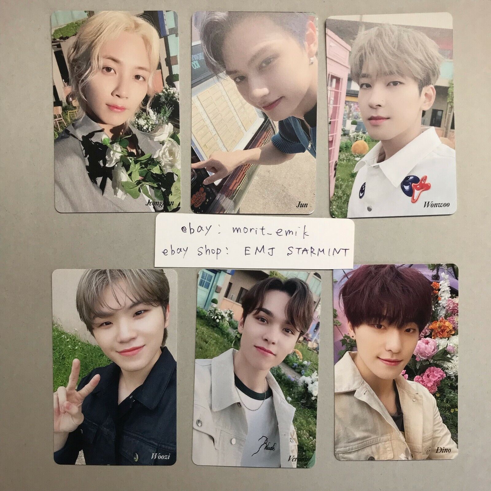 SEVENTEEN Your Choice JAPAN HMV LTD Official benefit Photo SEVENTEEN Your Choice JAPAN HMV LTD Official benefit Photo