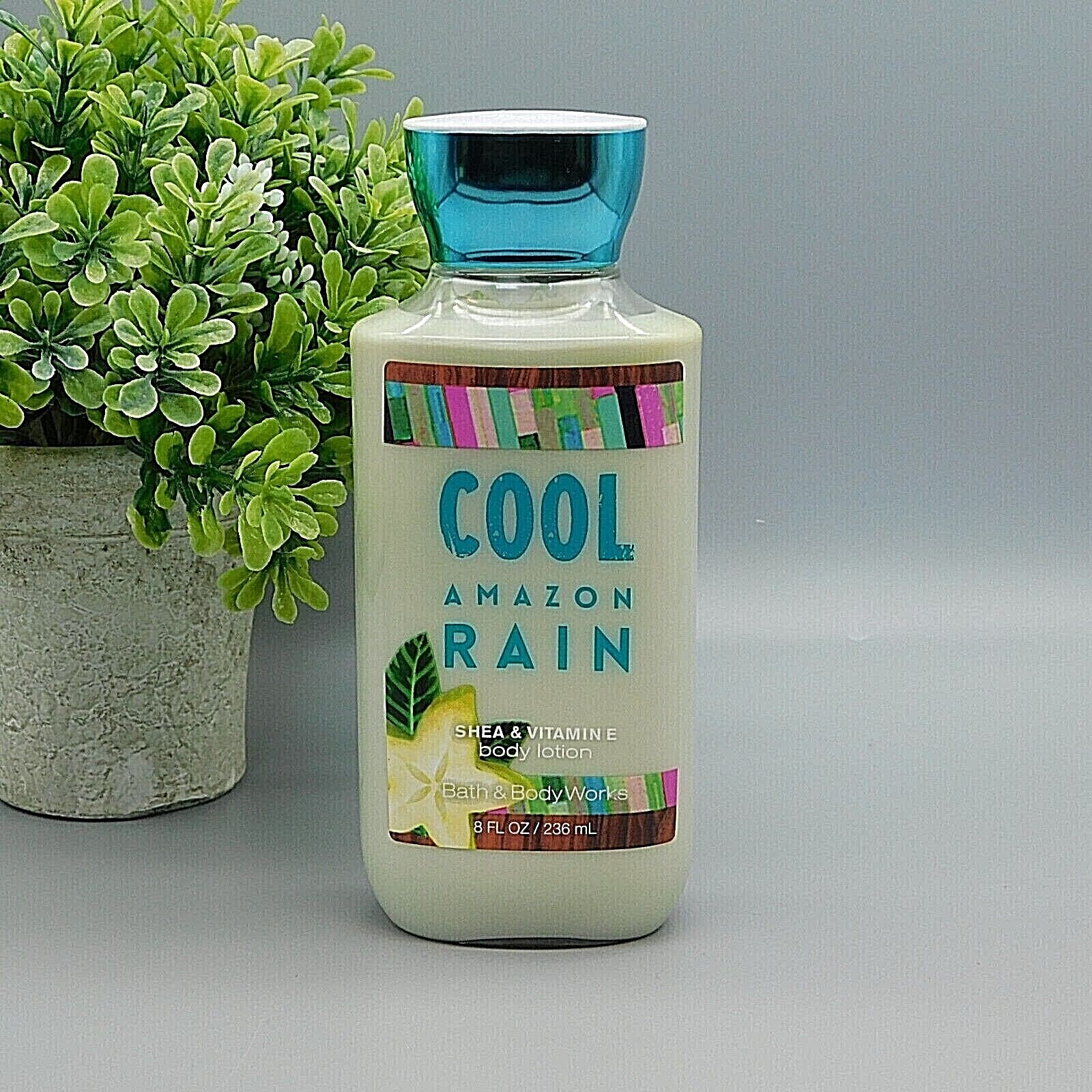 Bath & Body Works Cool Amazon Rain Body Lotion 8 oz New Full