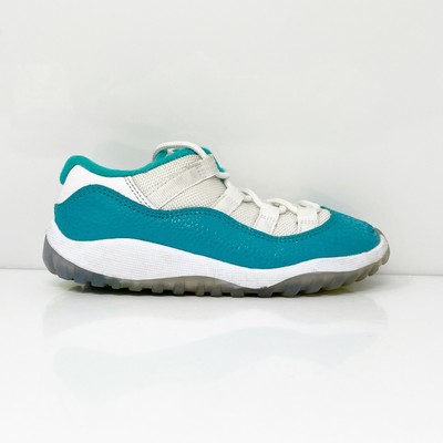 

Nike Girls Air Jordan 11 645107-143 Белые баскетбольные кроссовки Кроссовки Размер 9C, Белый, Air Jordan 11