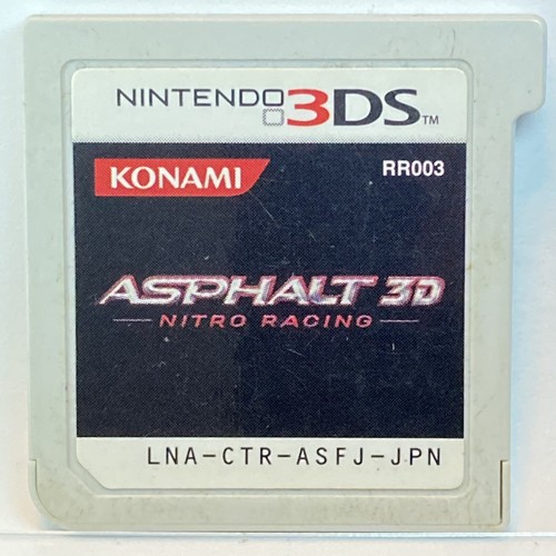 Nintendo 3DS Asphalt 3D Nitro Racing Japanese Games KONAMI