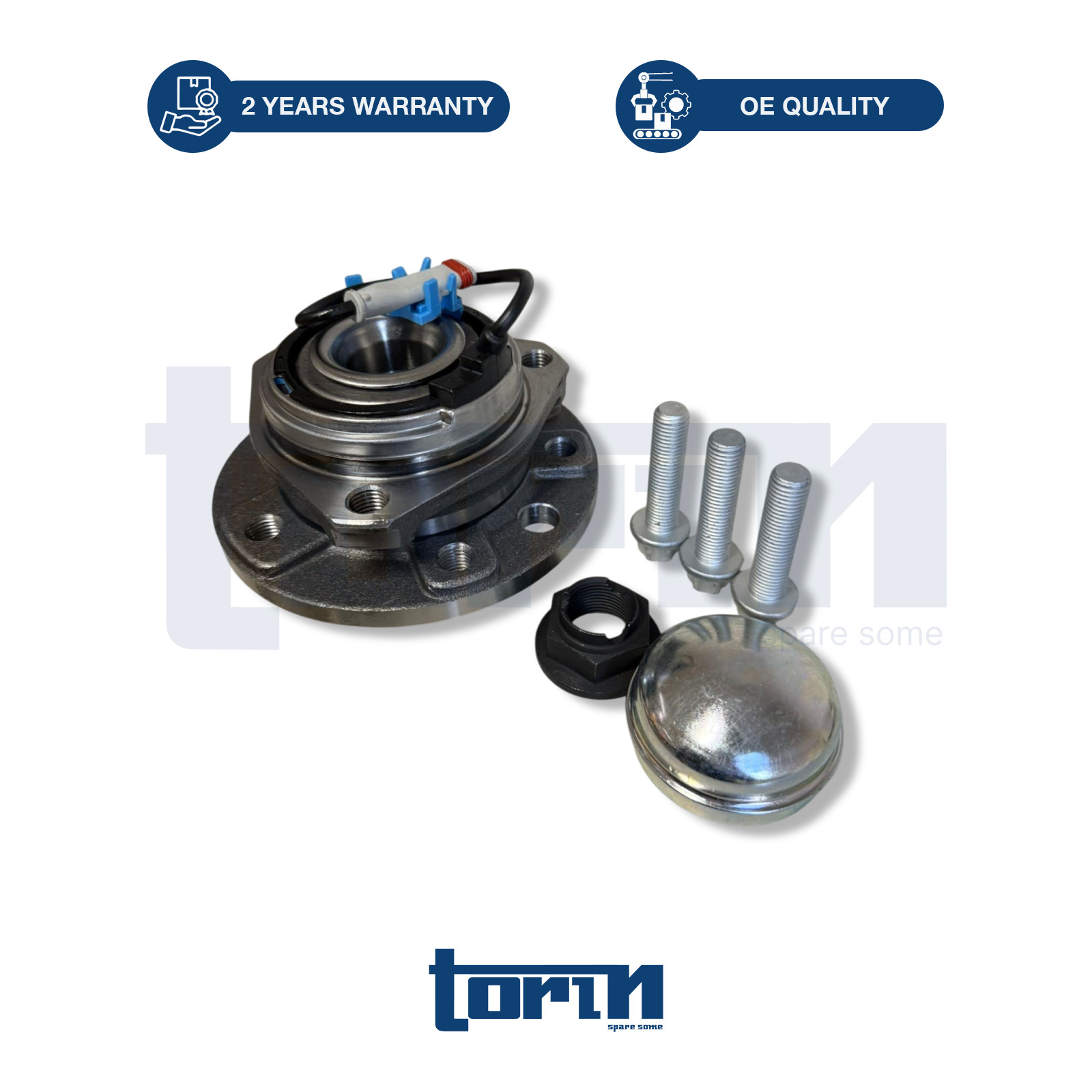 FRONT WHEEL HUB & BEARING WITH ABS KIT FOR VAUXHALL ASTRA H ZAFIRA B 2005-2015