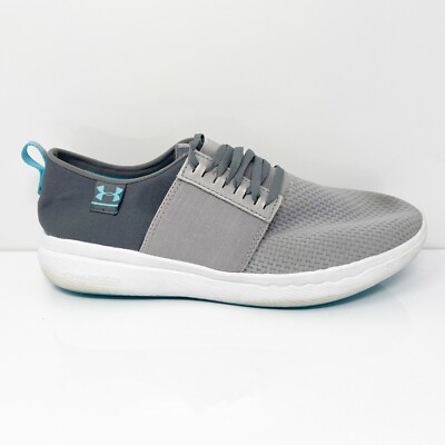 Under Armour Mens Charged 24 7 1302497-101 Gray Casual Shoes Sneakers Size 10.5