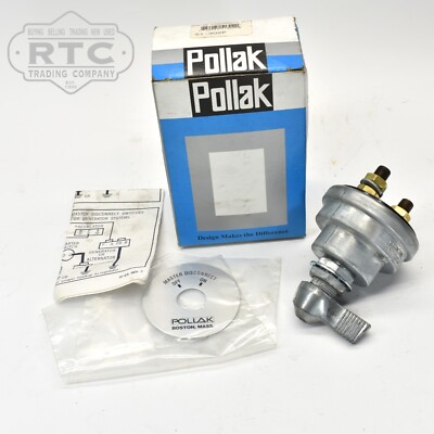 Pollak Master Disconnect Switch Face Plate included 51-302P