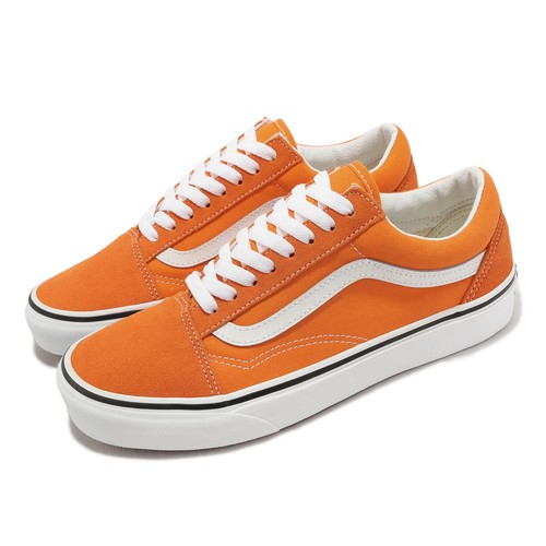 

Мужская повседневная обувь унисекс Vans Old Skool Orange Tiger White VN0A5KRFAVM, Оранжевый, Old Skool