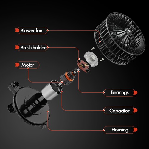 A/C Heater Blower Motor for Chevy Blazer Astro S10 Pickup GMC Sonoma Jimmy