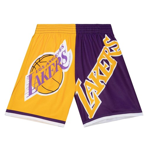 МОДНЫЕ ШОРТЫ NBA MITCHELL & NESS BIG FACE 5.0 LA LAKERS