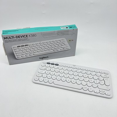 Logitech K380 Kabellose Bluetooth-Tastatur, Multi-Device & Easy-Switch Feature,