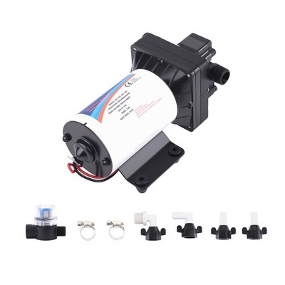 12V Heavy Duty Water Pump for RV Marine Yacht 5GPM 18.9L/Min Agricultural Use