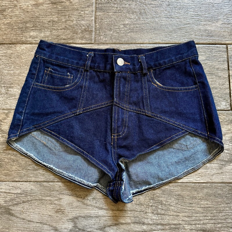 NWOT I Love DIY by Panida Upcycled Daisy Duke Denim