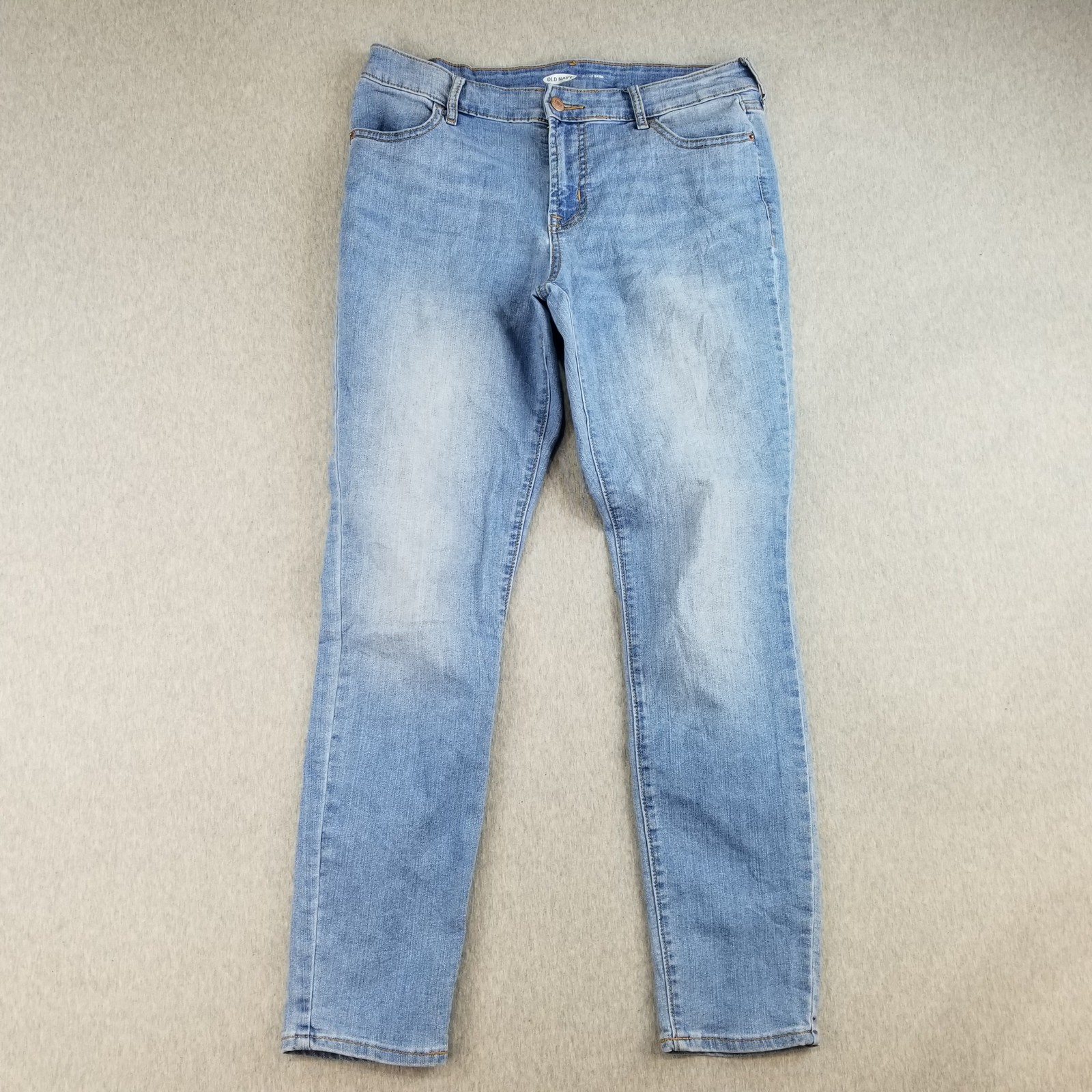 Old Navy Jeans Womens Sz 10 Super Skinny Light Wash Normcore Cute Trendy Stylish