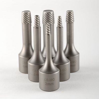 6pc 3/8'' Drive Impact Extractor Socket Bits Remove Broken Screws Set 