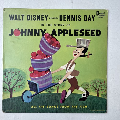 Dennis Day Walt Disney The Story Of Johnny Appleseed, Vinyl DQ 1260