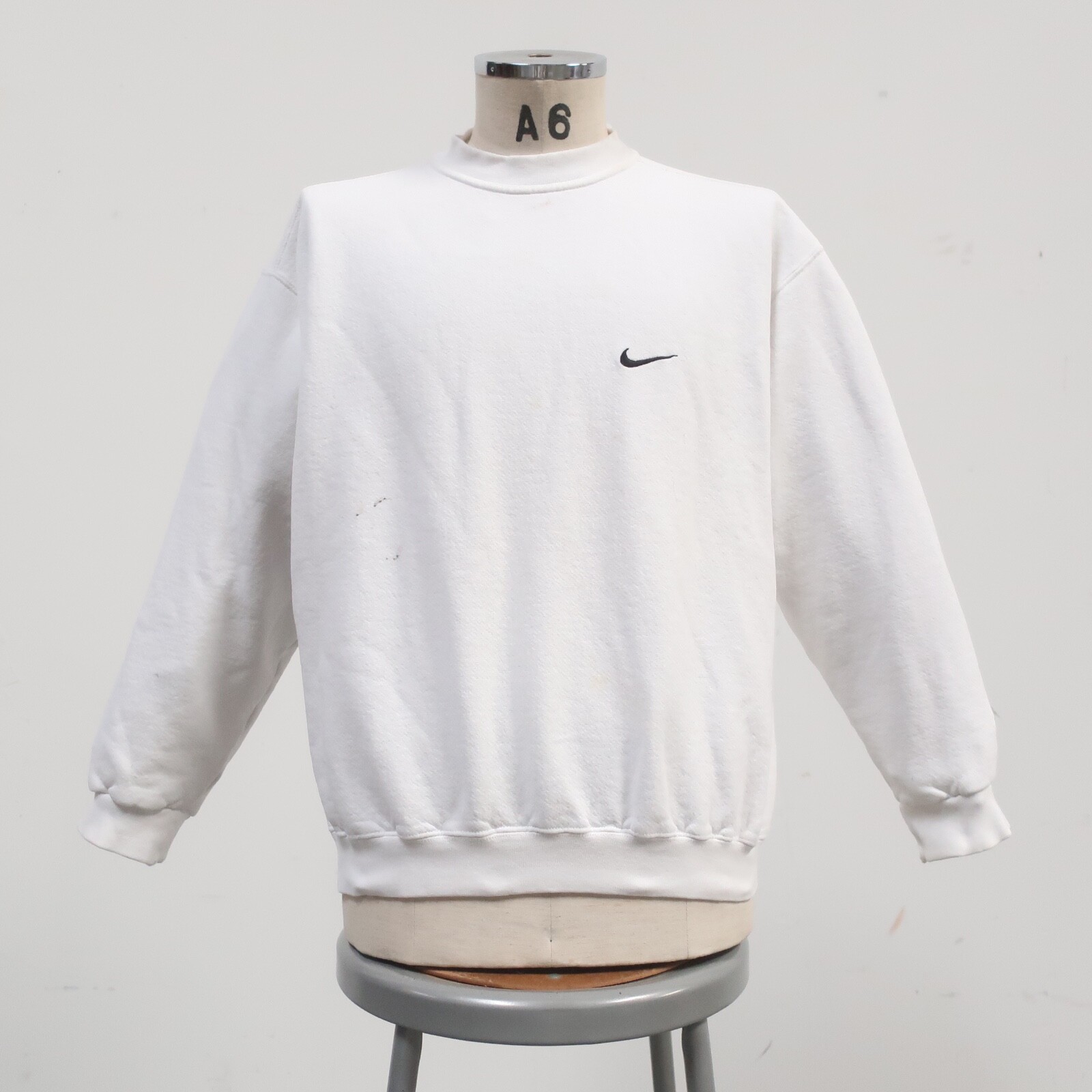 Vintage 90s Nike Swoosh Logo Crew Neck Sweatshirt Made in Vintage 90s Nike Swoosh Logo Crew Neck Sweatshirt Made in