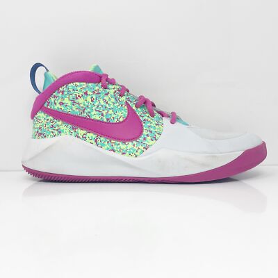

Белые баскетбольные кроссовки Nike Girls Team Hustle D 9 DC1993-001, размер 6 лет, Белый, Team Hustle D 9