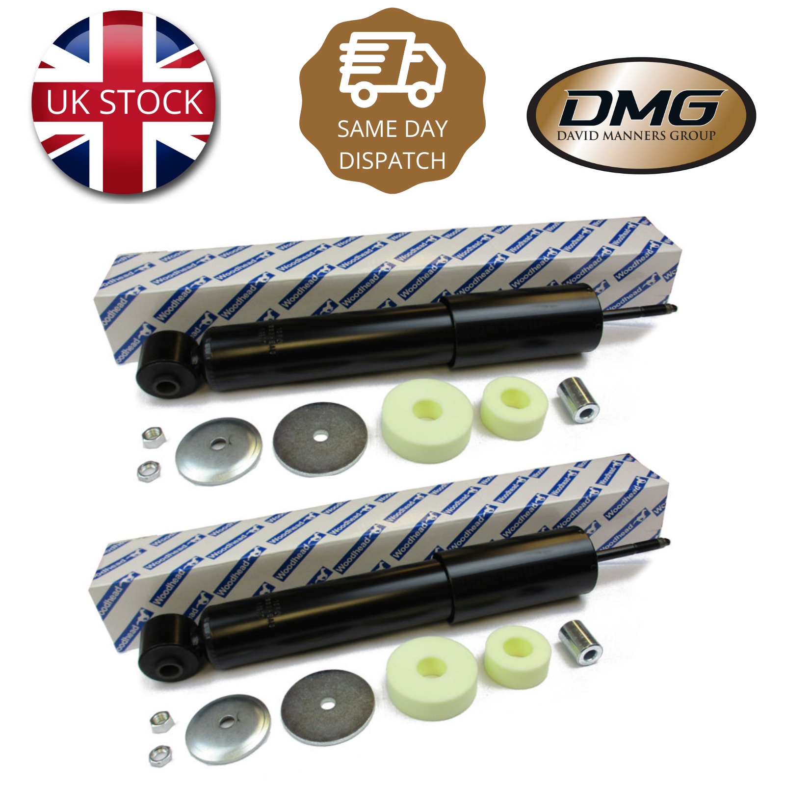 JAGUAR XJ6 (X300) 1994-1997 PAIR REAR SHOCK ABSORBERS X2 - MNA3540AD JAGUAR XJ6 (X300) 1994-1997 PAIR REAR SHOCK ABSORBERS X2 - MNA3540AD