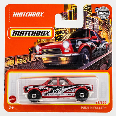 2022 Matchbox #47 Push 'N Puller  RED | FRIEND OR FOE | FSSC