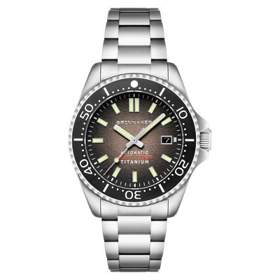 Pre-owned Spinnaker Tesei Titanium Automatic 43mm Wristwatch Sp-5084-66