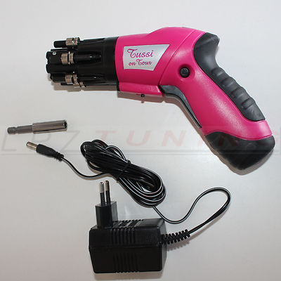 Tussi on Tour Akkuschrauber , PINK