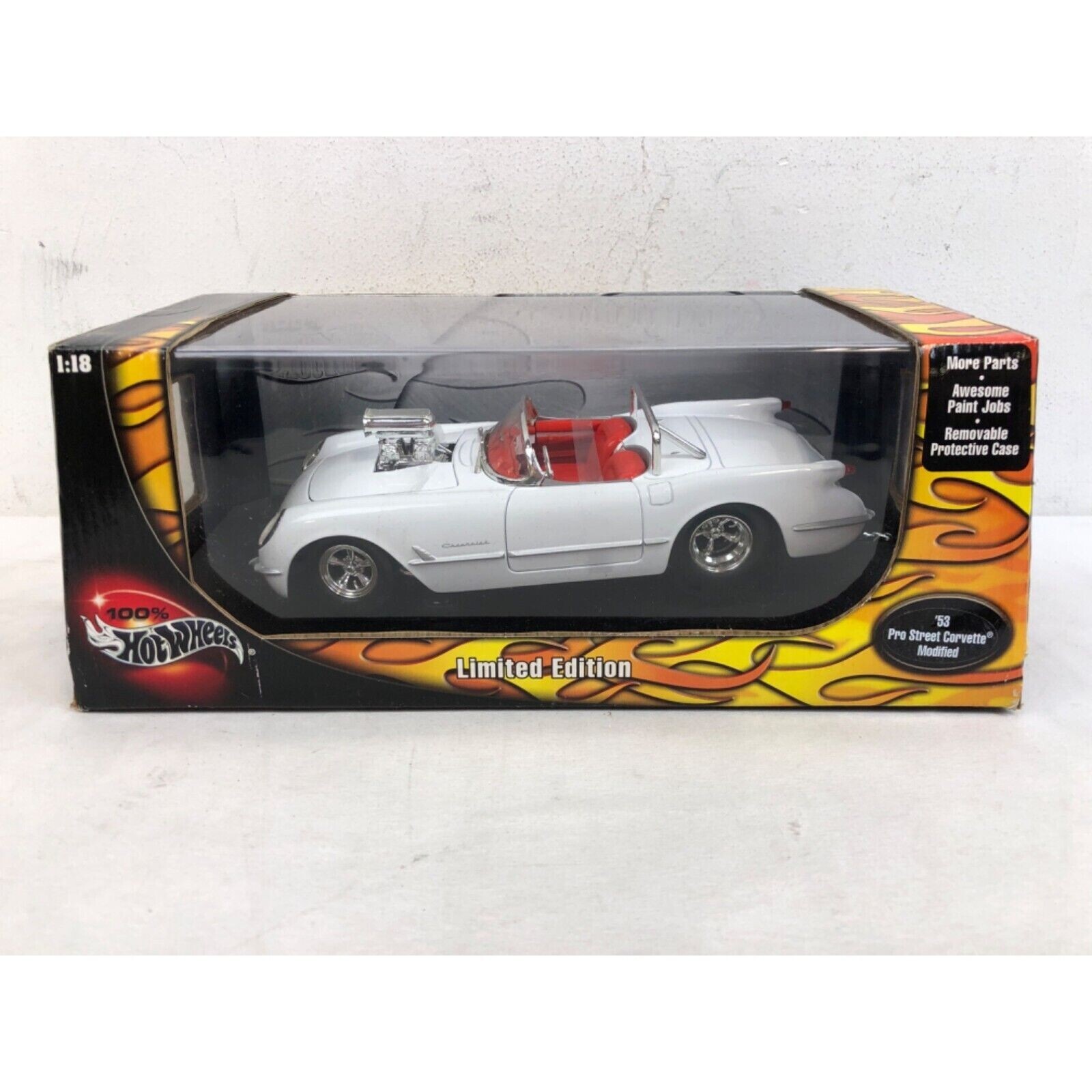 ミニカー Hot Wheels Corvette 1/18 NEW Hot Wheels - 1:18 Chevy Corvette C6 - SILVER | eBay