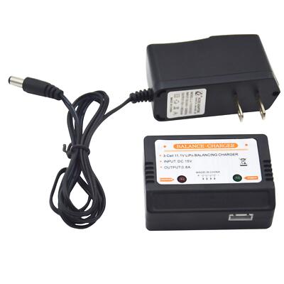 15V Wall Charger with 11.1V 3S XH-4P Plug Balance Charger Box Suitable for 11...