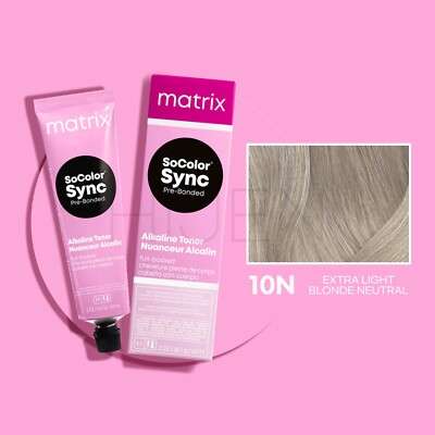MATRIX SoColor Sync Pre-Bonded Alkaline Toner or Cream Developer (Choose Yours)