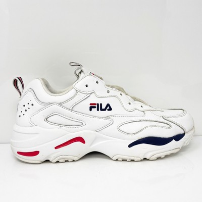 

Fila Mens Ray Tracer 1RM00661-125 Белая Повседневная Обувь Кроссовки Размер 9.5, Белый, Ray Tracer