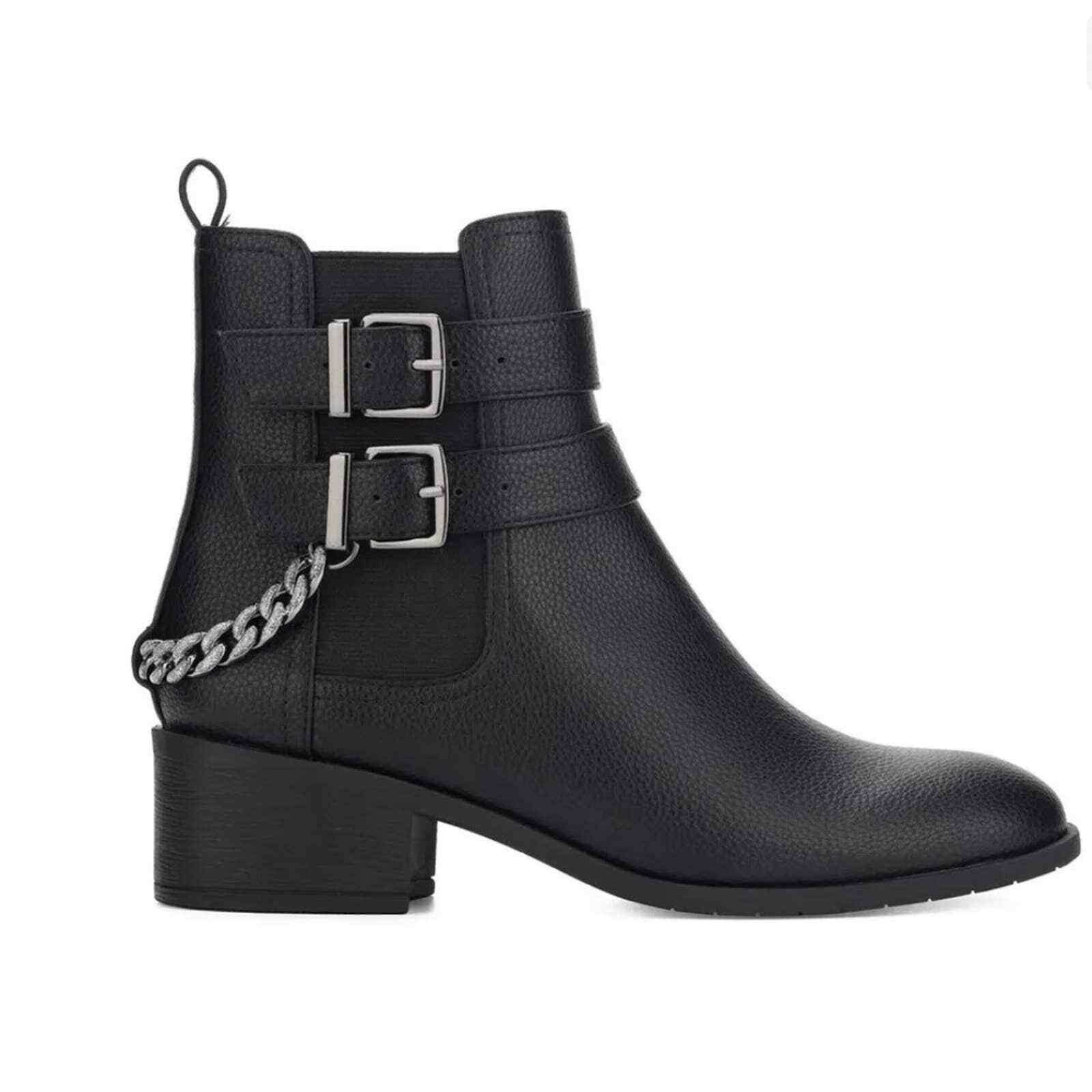 Kenneth Cole Reaction Black Buckle Rain Boots Kenneth Cole Reaction Salt Biker Women main image 3