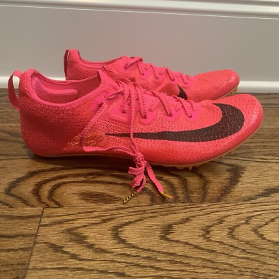 Nike Zoom Superfly Elite 2 Track Spikes Pink Orange Men s Size 8.5 CD4382-600
