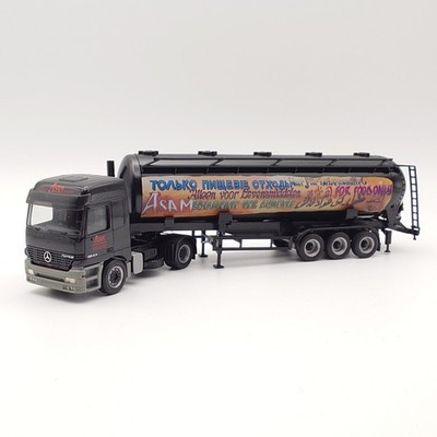 Herpa 1:87 Mercedes Benz Actros Silo Sattelzug Asam