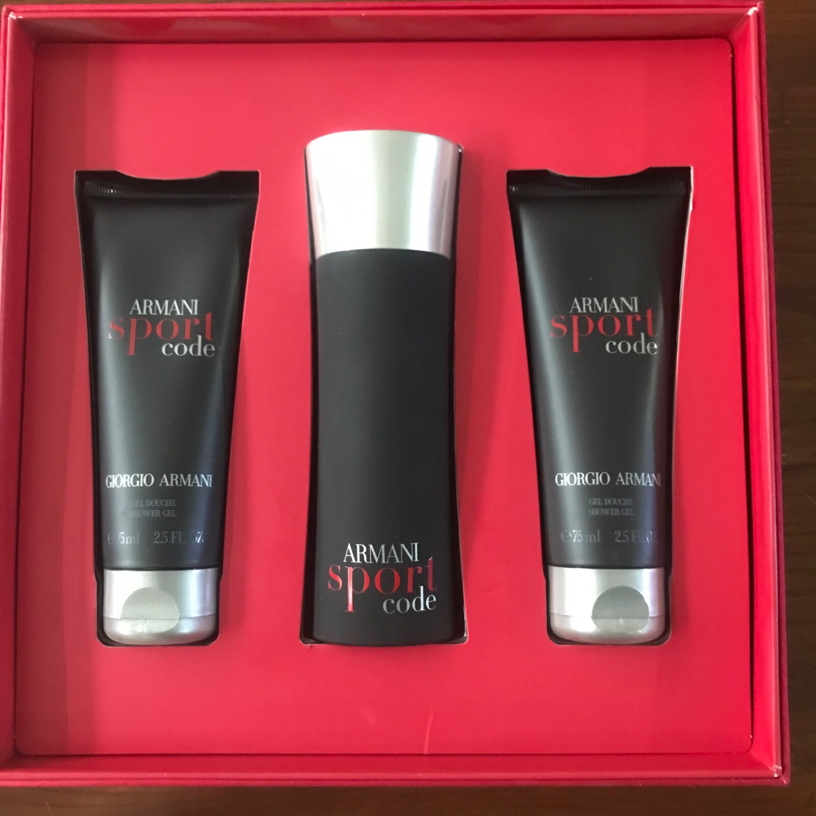 Armani Sport Code EDT 75ml New Sealed gift set Rare Armani Sport Code EDT 75ml New Sealed gift set Rare