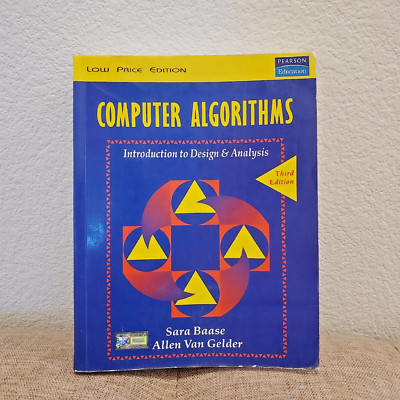 Computer Algorithms: Introduction to Design and Analysis Third Edition Low Price