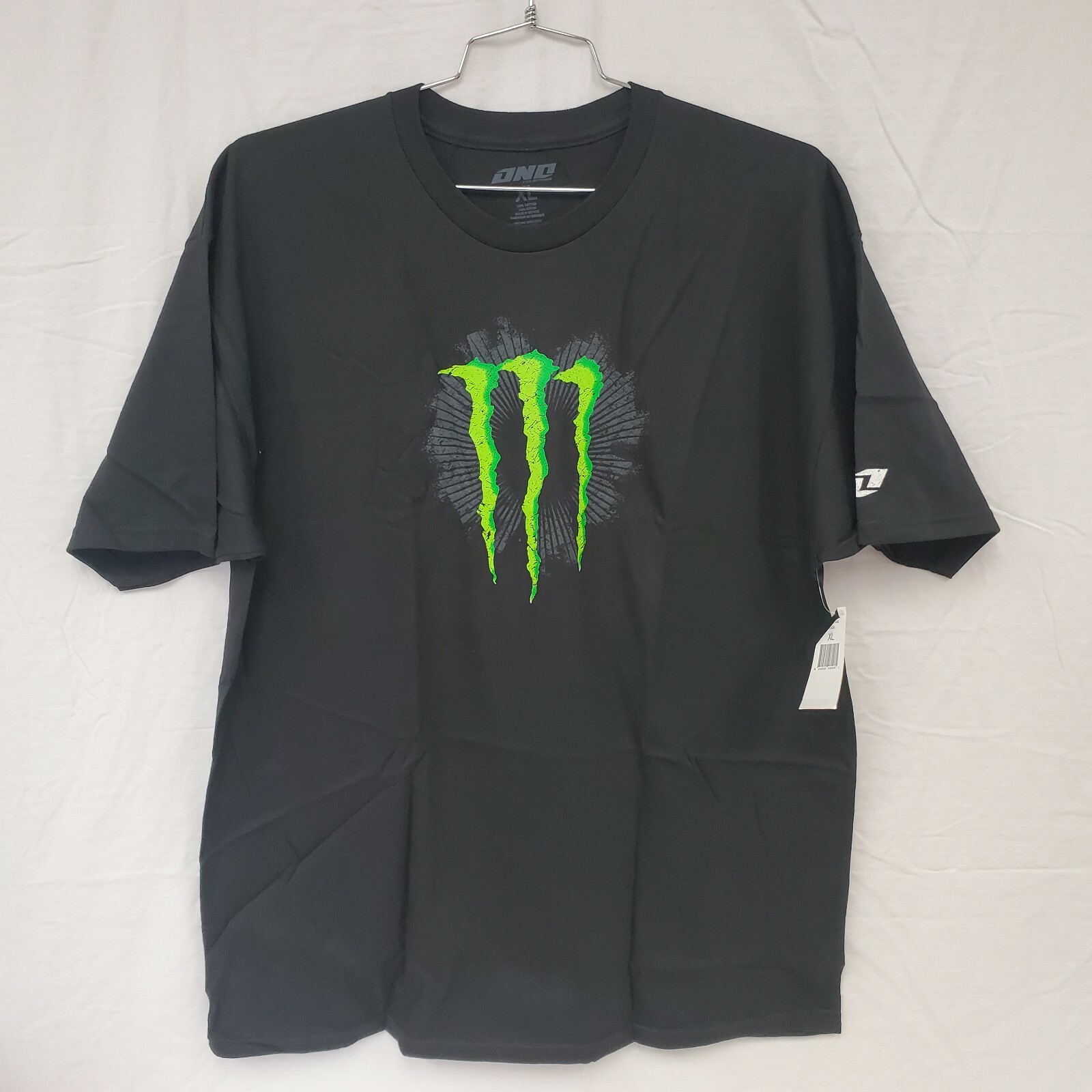 One Industries Men's Tee T-Shirt Monster Energy Slider Black One Industries Men's Tee T-Shirt Monster Energy Slider Black