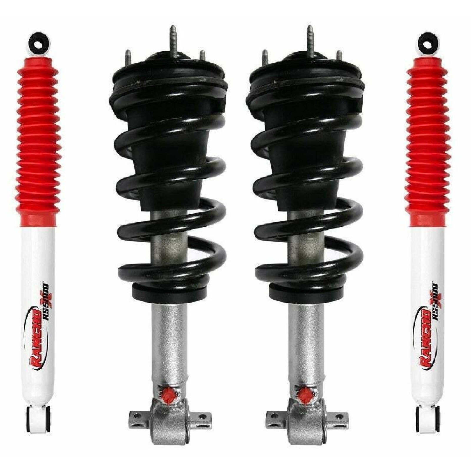 Rancho Front Struts & Rear Gas Shocks Absorbers Kit For