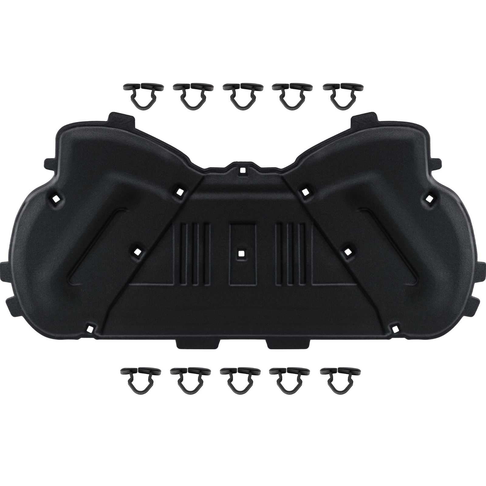 GEPCO Motorhaubendämmung Dämmmatte Motorraumdämmung mit Clips für AUDI Q5 Q5 SQ5