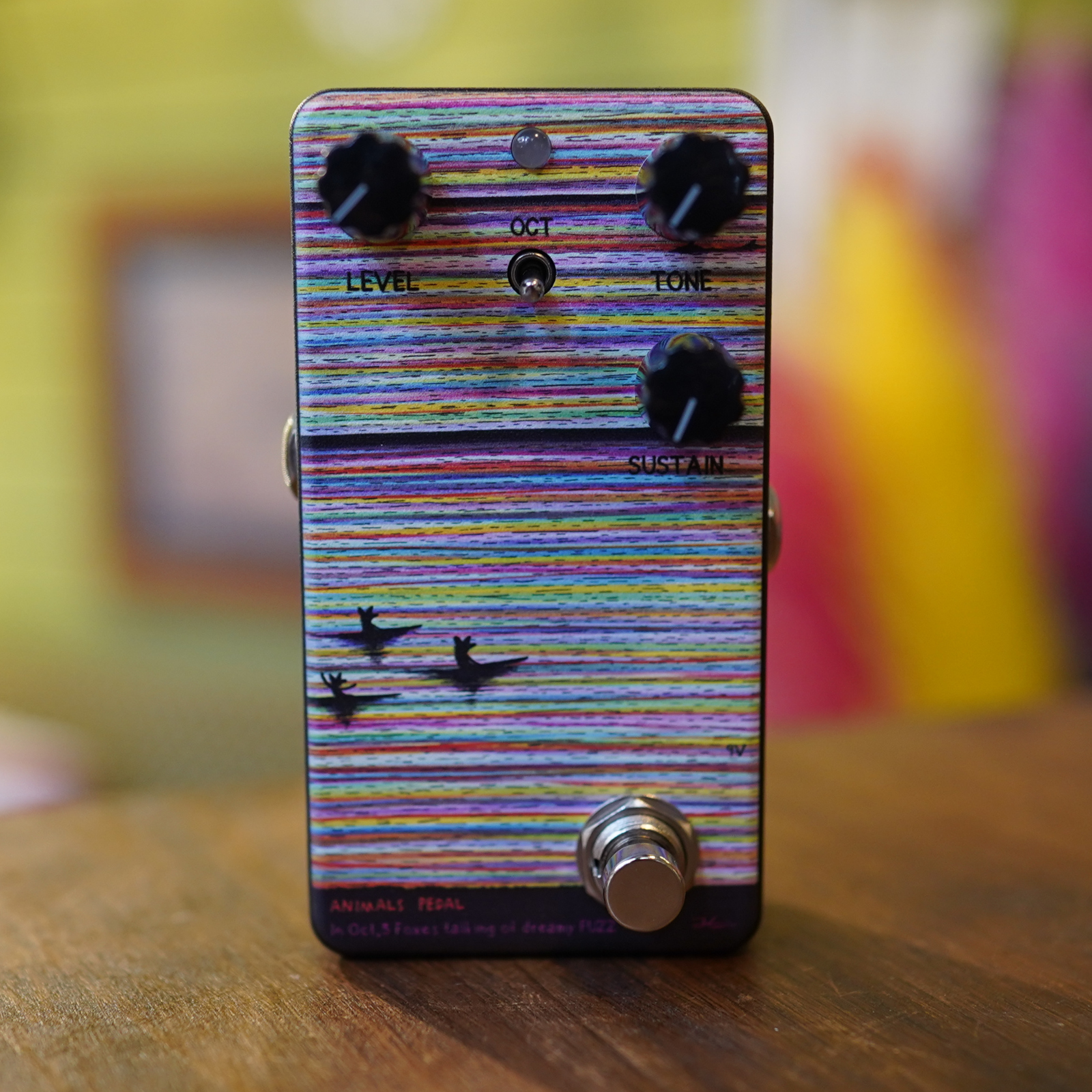 ギター ANIMALS PEDAL OCTAVE FUZZ Animals Pedal In Oct,3 Foxes talking of dreamy FUZZ