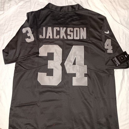 RAIDERS JACKSON 34番 ウニフォーム 黒 2XL NFL Raiders Men's Mitchell & Ness 1988 Bo Jackson #34 Jersey