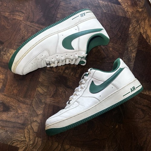 Nike Air Force 1 Leather Pine Green '09 Sneakers 315122-134 Nike Air Force 1 Leather Pine Green '09 Sneakers 315122-134