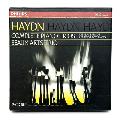 Haydn: Complete Piano Trios by Beaux Arts Trio (9 CD Set, 1997)