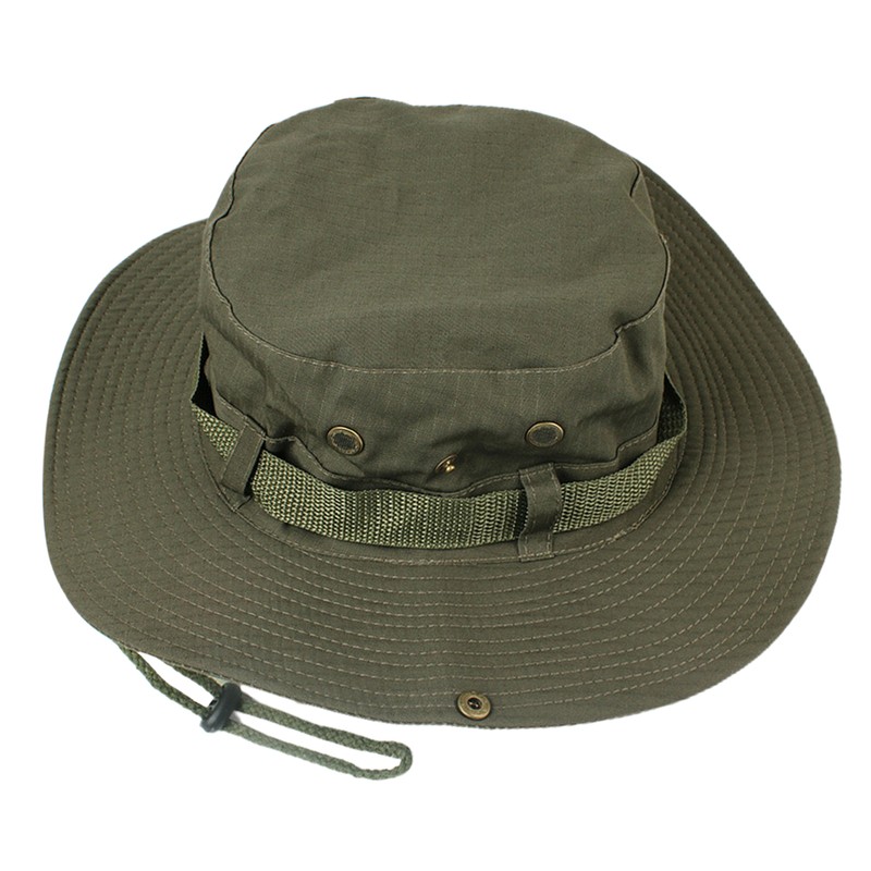 Boonie Hat Bucket Hat Wide Brim Fishing Hat with Adjustable Drawstring