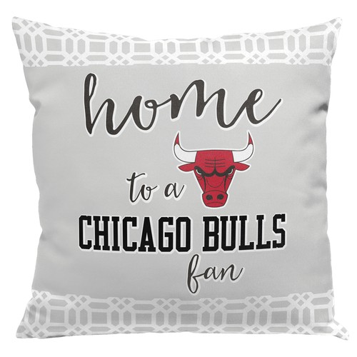 Декоративная наволочка Northwest NBA Chicago Bulls Sweet Home Fan, 2 шт., 18x18