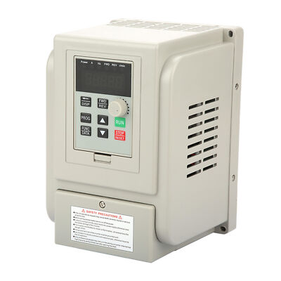 220VAC Single Phase VFD Speed Controller For 2.2kW AC Motor EUY