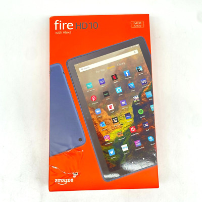 Amazon Fire HD10 Tablet With Alexa 64 GB 10.1 HD Display Octa Core 3GB RAM