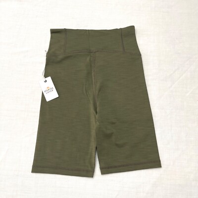 Marine Layer Women's Olive Studio Bike Shorts Size XS NWT