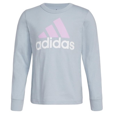Одежда для девочек Футболка adidas Kids Regular Fit с длинным рукавом (для малышей)